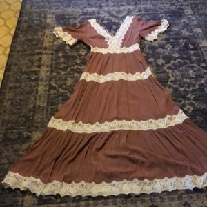 NWOT Brand new!!!Absolutely stunning maxi dress with intricate lace detailing!!